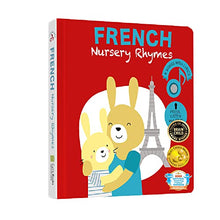 Load image into Gallery viewer, French Nursery Rhymes Book - Bilingual Sound Books for Toddlers 1-3 Years Old - Interactive Singing Music Toys for Bilingual Children with Lyrics &amp; Translations - Gift for 1 Year Old Girl and Boy
