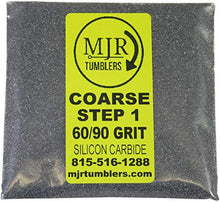 Load image into Gallery viewer, MJR Tumblers Refill Grit Kit for 3 LB Rock Tumblers Silicon Carbide Aluminum Oxide Media Polish
