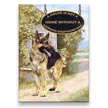 Load image into Gallery viewer, German Shepherd Dog a House is Not A Home Magnet
