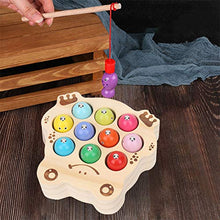 Load image into Gallery viewer, Zerodis Resting Time Magnetic Safe and Sericeable Fishing Game Preschool Concentration Training Patience Education Children Kid Toy Gift for Toddlers and Kids(Fishing Game)
