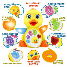 Load image into Gallery viewer, Stone and Clark Dancing Duck w/ Lights and Music  Toddler Learning &amp; Crawling Baby Toys  Baby Musical and Light up Toys for 1 Year Old Boy &amp; Girl
