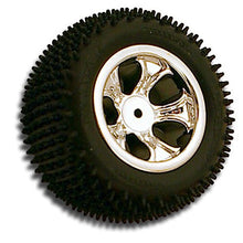 Load image into Gallery viewer, &quot;Bully&quot; Pin-Drive F/R Wheels, Chrome: Mini-T
