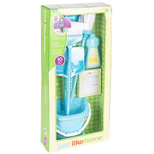 Load image into Gallery viewer, Just Like Home Deluxe Housekeeping Set - Blue
