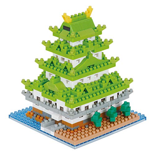 nanoblock - Nagoya Castle [World Famous Buildings], Nanoblock Sight to See Series Building Kit