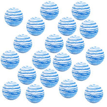 Load image into Gallery viewer, Soft Ball, EVA Lightweight Soft Colorful Ball, 20PCS for Indoor Swing Practice(Blue/white ink ball 42mm-1 grain)

