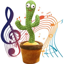 Load image into Gallery viewer, Talking Cactus Toy Dancing Cactus Toy (Dancing/Talking Cactus) Toys for Babies Cactus Baby Toy
