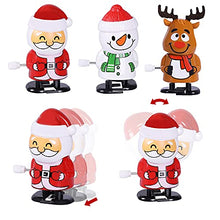 Load image into Gallery viewer, Max Fun 18pcs Christmas Stocking Stuffers Wind Up Toys Assortment for Christmas Party Favors Goody Bag Filler (Christmas)
