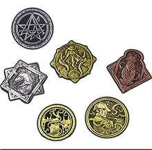 Load image into Gallery viewer, Brokkr &amp; Eitri Fantasy Coin | Cthulhu Lovecraft Mythos Necronomicon Horror Demon | Vintage Metal Coin (Set of 6)
