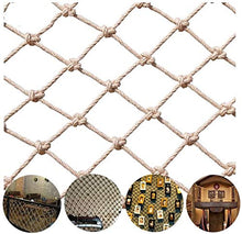 Load image into Gallery viewer, Outdoor Mesh Rope Climbing Netting Heavy Duty Child Anti-Fall - Strong and Sturdy Engineering Protection Fence Protection Balcony Stairs Railing Anti-Fall Multiple Size Options Safety Net for Kids
