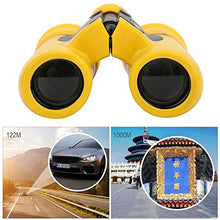 Load image into Gallery viewer, EBTOOLS Children Binocular Telescope, 8 Times Magnification Portable Mini Handheld Toy Telescope, Gifts for Kids(Yellow)
