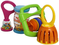 Kids Muscial Toys MS9000 Baby Band, Colors of Product May Vary (Full pack with Cage Bell)