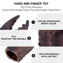 Load image into Gallery viewer, NUOBESTY Hand Puppet Toy Lobster Animal Head Puppet Gloves Storytelling Hand Finger Puppet Dolls Role Play Lobster Toy for Kids

