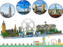 Load image into Gallery viewer, London Skyline Collection Model Architecture Building Block Set 1100pcs Mini Blocks DIY Toys Kit and Present for Kids and Adults
