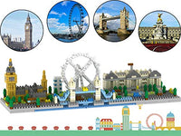 London Skyline Collection Model Architecture Building Block Set 1100pcs Mini Blocks DIY Toys Kit and Present for Kids and Adults