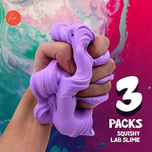 Load image into Gallery viewer, Kicko Squish Fluffy Slime Super Soft Mud - 3.5 Inch Toys for Kids - 3 Pack - Puff Slime Ideas, Party Favors
