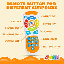 Load image into Gallery viewer, JOYIN Smartphone Toys for Baby, Remote Control Baby Phone with Music, Baby Learning Toy, Birthday Gifts for Baby, Infants, Kids, Boys and Girls, Holiday Stuffers Present

