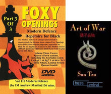 Load image into Gallery viewer, Foxy Chess Openings: Modern Defense Part 3 DVD
