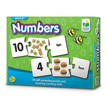 Load image into Gallery viewer, The Learning Journey: Match It! - Numbers - Self-Correcting Number &amp; Counting Puzzles

