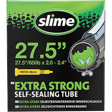 Load image into Gallery viewer, Slime Self-Sealing Inner Tube - 27.5 x 1.90-2.125 - Presta Valve
