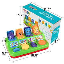 Load image into Gallery viewer, YEEBAY Interactive Pop Up Animals Toy with Music, Animal Sound, Activity Toys for Ages 9-12 - 18 Months &amp;1 Year Old Kids, Babies, Toddlers, Boys &amp; Girls
