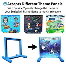 Load image into Gallery viewer, TentandTable Replacement Air Frame Game Panel | Feed Your Belly | Ball and Bean Bag Toss Panel with Net | Use with Air Frame Game Frame | for Backyards, Carnivals, Schools, Birthday Parties
