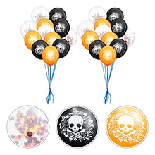 Load image into Gallery viewer, LUOZZY 24 Pcs Happy Halloween Balloons Halloween Ghost Balloons Latex Balloons Halloween Party Supplies
