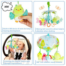 Load image into Gallery viewer, Funsland Stroller Toy and Car Seat Toy for Infants Hanging Rattle Toy Clip on Toy for Crib Stroller Car Seat Baby Toy for Baby Boys and Girls
