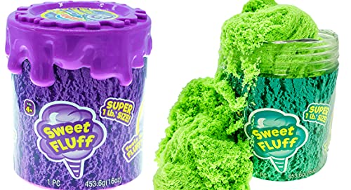 1 Pound Cotton Candy Putty Toys Scented Sensory Sand Fluff Stuff Stress Relief Kids Toy (1 Unit) Cloud Slime & Mad Play Therapy Putty Magic Clay Fidget Anxiety Relief Kids Party Favor. 6599-1A