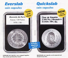 Load image into Gallery viewer, Pack of 5 Lighthouse Quickslab 38mm Graded Coin Slabs US Ike/Morgan Silver Dollar Holders
