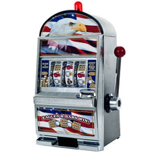 Load image into Gallery viewer, Trademark American Eagle Slot Machine Bank

