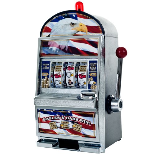 Trademark American Eagle Slot Machine Bank