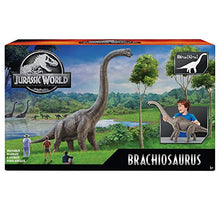 Load image into Gallery viewer, Jurassic World Brachiosaurus Figure: 28-inches High and 34-inches Long (71.12 cm x 86.36 cm) with Authentic Sculpting, Articulation, Color &amp; Texture, Multicolor

