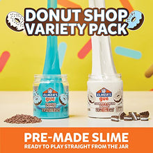 Load image into Gallery viewer, Elmer&#39;s GUE Premade, Donut Shop Variety Pack, Scented, Includes Fluffy, Glossy Blue, Slime Add-Ins, 2 Count
