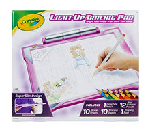 Load image into Gallery viewer, Crayola Light Up Tracing Pad Pink, AMZ Exclusive, At Home Kids Toys, Gift for Girls, Age 6, 7, 8, 9, 10
