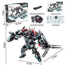 Load image into Gallery viewer, LUKAT STEM Robot Toys for Boys Age 6 7 8 9 10 11 12 Year Old, 577 PCS Building Toy Kit, 25-in-1 Building Bricks Educational Construction Set Engineering Toys, Activities Learning Gift for Kids
