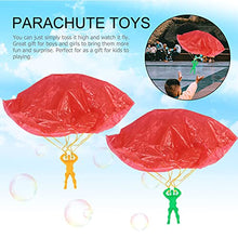 Load image into Gallery viewer, Balacoo 6pcs Parachute Toy Mini Soldiers Men Skydiving Hand Drop Throw Flying Toys for Kids Toss Up and Watching Landing ( Random Color )
