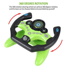 Load image into Gallery viewer, Coherny Steering Wheel Toy Driving Controller Portable Driving Copilot Toy Educational Sounding Toy Gift Driving Wheel with Music for Kids
