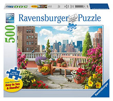 Load image into Gallery viewer, Ravensburger Rooftop Garden 500 Piece Large Format Jigsaw Puzzle for Adults - Every Piece is Unique, Softclick Technology Means Pieces Fit Together Perfectly
