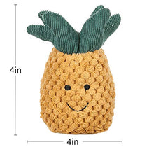 Load image into Gallery viewer, Apricot Lamb Baby Pineapple Soft Rattle Toy, Plush Stuffed Animal for Newborn Soft Hand Grip Shaker Over 0 Months (Pineapple, 4 Inches)

