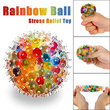 Load image into Gallery viewer, ALMAH Stress Balls for Kids (4 PCS), Squishy Balls with Water Bead, Squeeze Ball to Relax, Focus, Decompress, Anxiety Relief, for Autism ADHD and More
