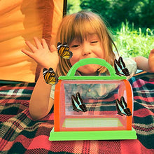 Load image into Gallery viewer, Toyvian 1 Set Bug Jar Insect Box Viewer Container Cage Science Toys for Nature Exploration Specimen Viewer
