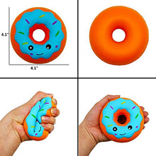 Load image into Gallery viewer, Viccent 9 Pcs Squishies Toys Pack, Jumbo Unicorn Cake Popcorn Donut Fries and Mini Ice Cream Panda Macaron Squishy Slow Rising Stress Ball Fidget Toys for Kids Stocking Stuffer Prize Party Favors
