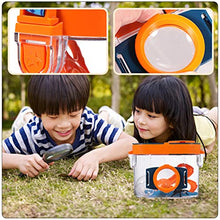 Load image into Gallery viewer, balacoo 2Pcs Small Insect Magnifier Bug Magnifying Viewer Bug Catcher Box with Lanyard Bug Jar for Children Backyard Science Nature Exploration
