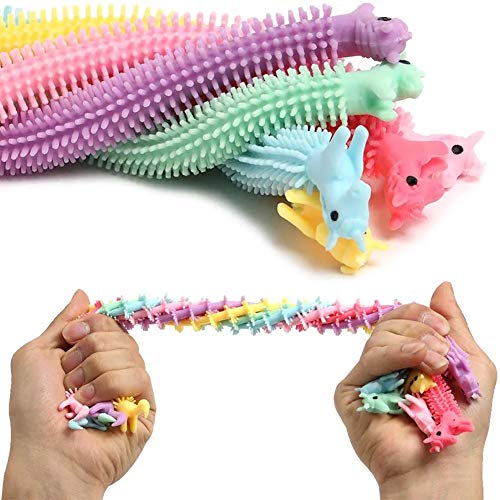 Collinphen [6 Pcs] Stretchy String Fidget Toy Set, Sensory Stress Relief Toys
