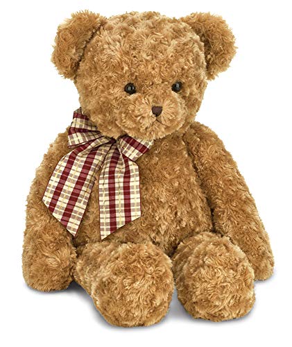 Bearington Wuggles Brown Plush Stuffed Animal Teddy Bear, 18 inches