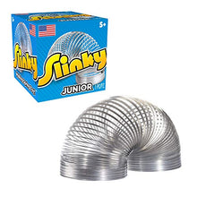 Load image into Gallery viewer, Slinky Jr. The Original Walking Spring Toy, 5-Pack Small Metal Slinkys, Great for Party Favors and Gift Bag Toys, by Just Play
