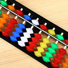 Load image into Gallery viewer, ZHONGJIUYUAN 13 Column Portable Arithmetic Colorful Beads Mathematics Calculate Tool Abacus
