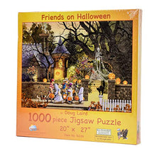 Load image into Gallery viewer, Friends on Halloween 1000 Piece Jigsaw Puzzle by SunsOut, Artist Doug Laird
