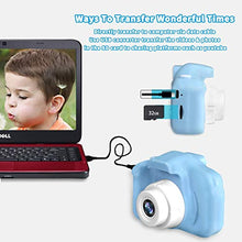 Load image into Gallery viewer, ALERKA Kids Mini Digital Camera Shockproof, Waterproof for Kids (Blue)

