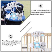 Load image into Gallery viewer, Kisangel 1Pc Baby Crib Spiral Plush Toys Infant Hanging Rattle Toy Soft Elephant Plush Hanging Toy for Infant Bed Stroller
